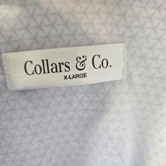 Lot of 3 Collars and Co Men's Size XL Polo Dress Shirts New with Tags - Picture 5 of 6
